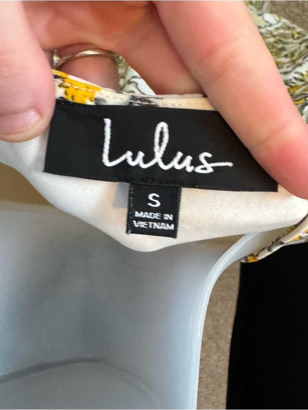Lulu's Dandy Lion Yellow Printed Mini Shift Dress Size Small - Picture 10 of 10